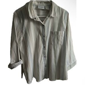 Alfred Dunner Striped Shirt